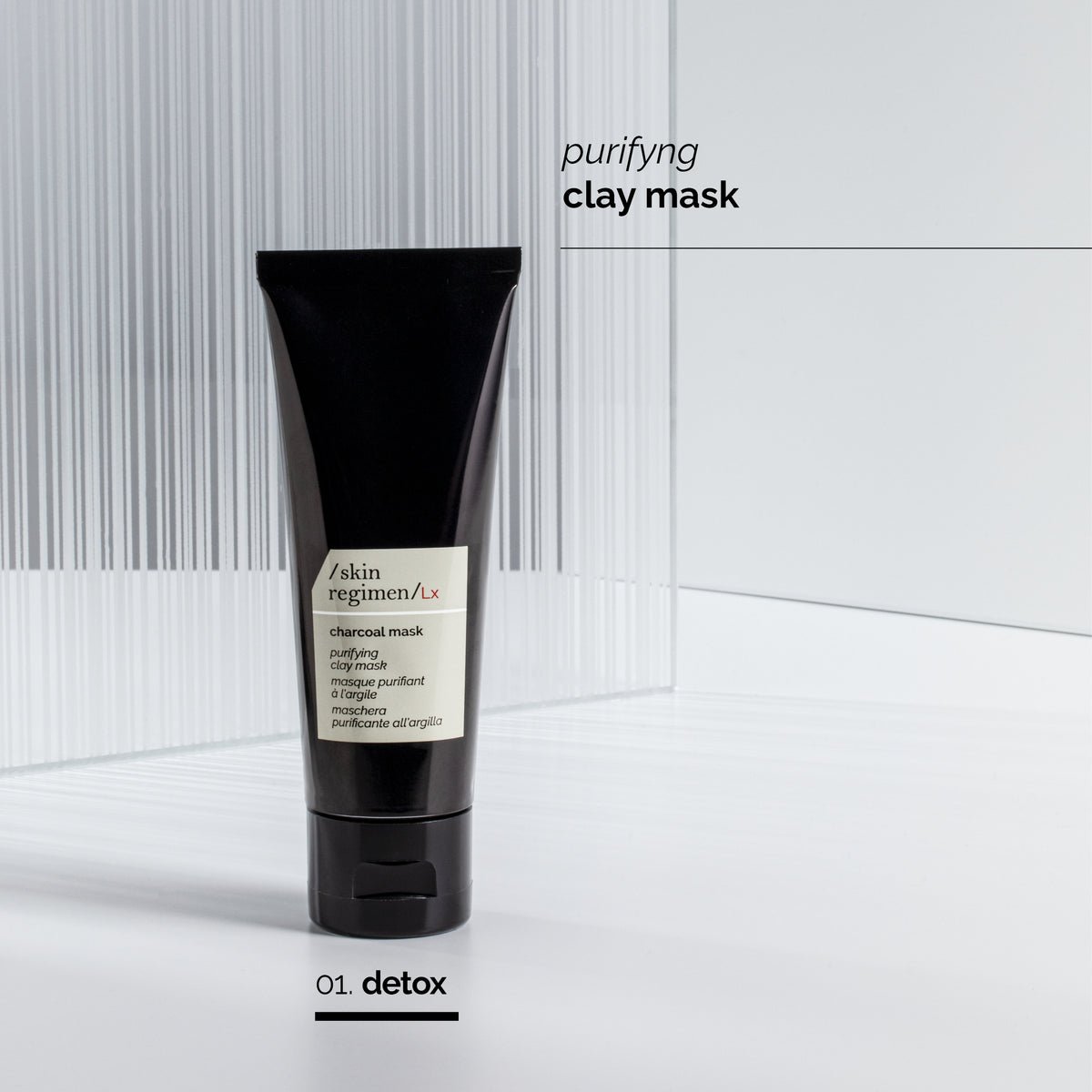 CHARCOAL MASK
SKIN REGIMEN LX -75ml - Image 2